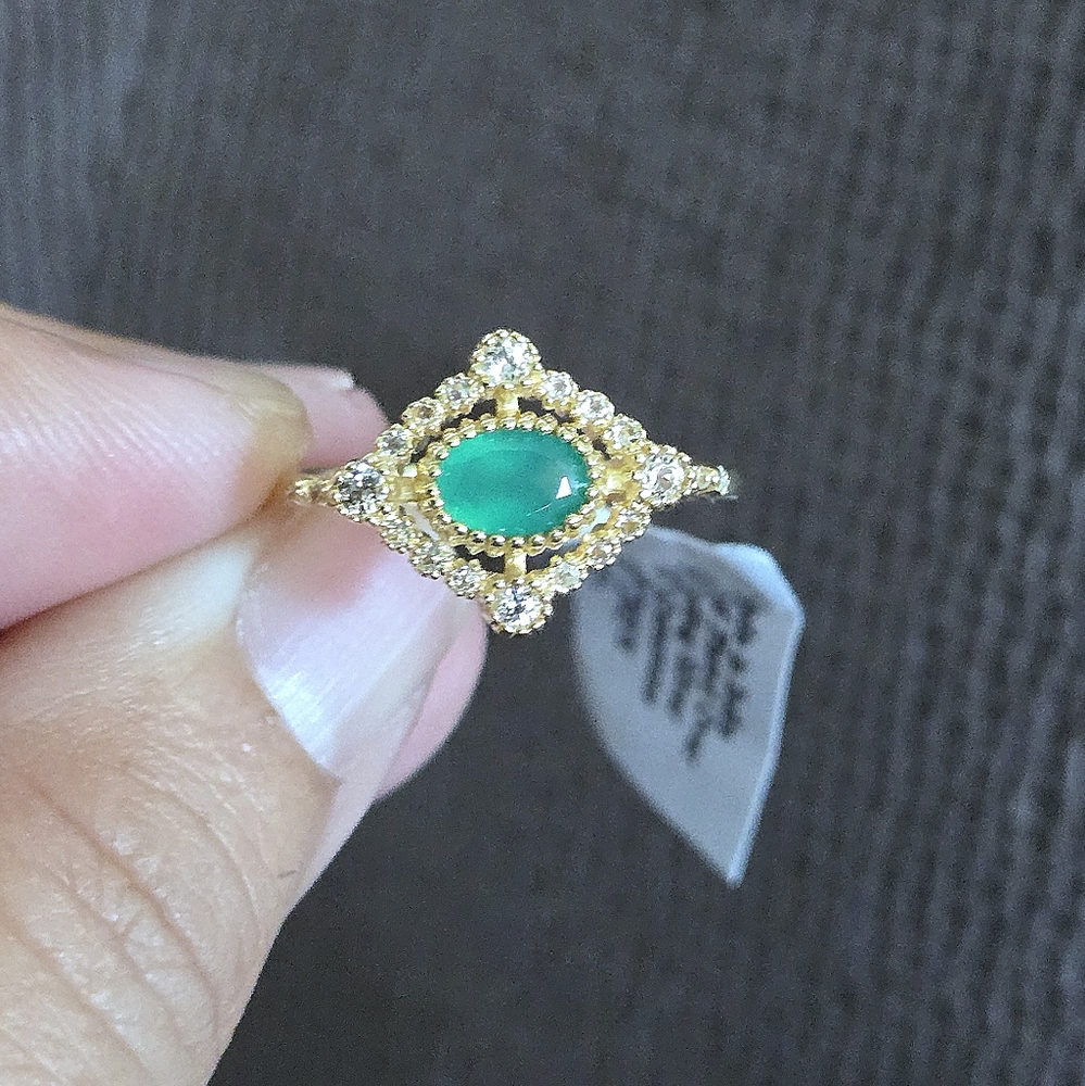 Shivam Green💚 Onyx Ring💍 - NWT - Picture 3 of 16